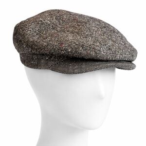 Mens Wool Visor Beret Hat Cap Gatsby Paperboy Newsboy Size Large